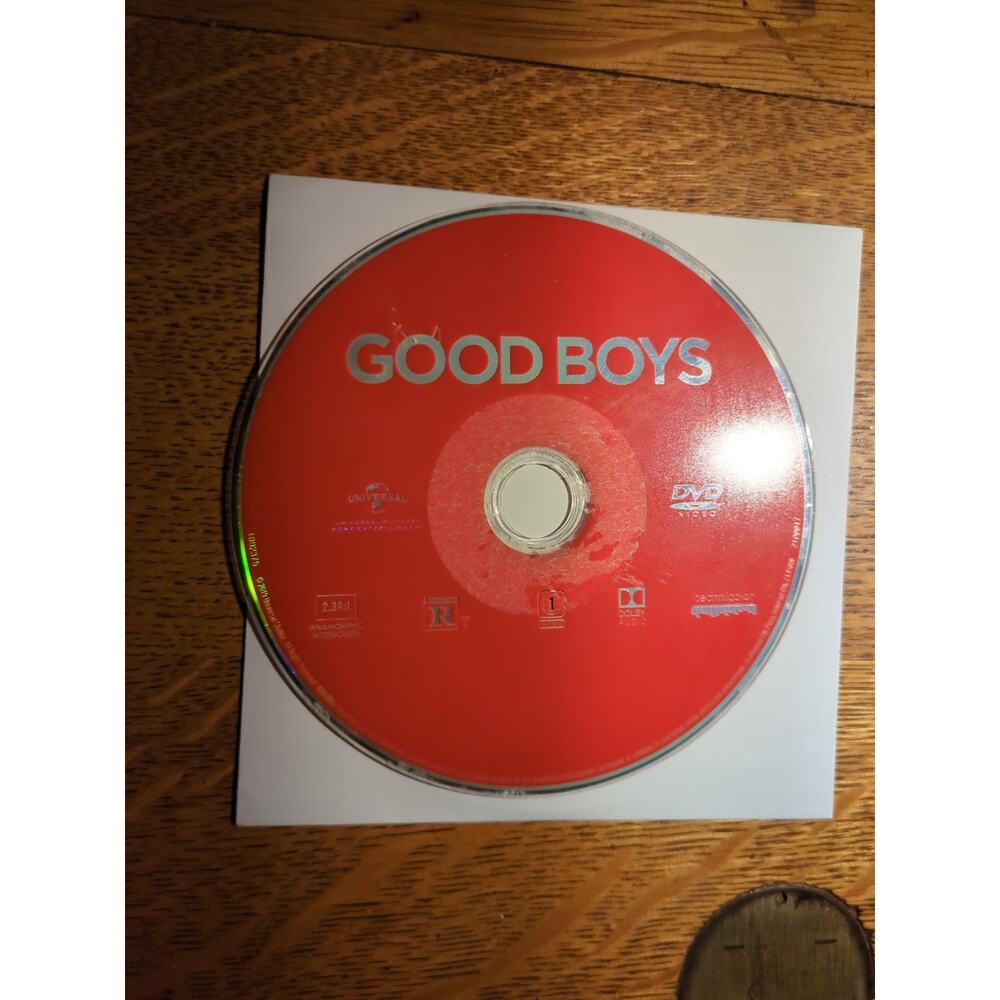 Good Boys DVD 2019 Disc Only